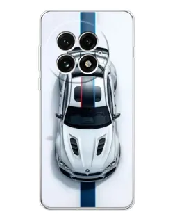Чехол для OnePlus 13 с картинкой «Вид сверху — BMW M» Чехол для OnePlus 13 с картинкой «Вид сверху — BMW M»