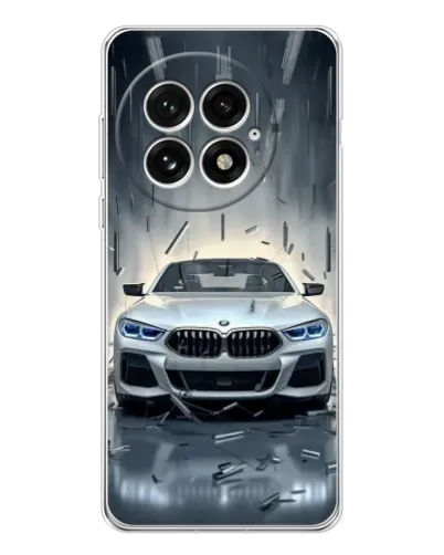 Чехол для OnePlus 13 с картинкой «BMW в свете фар»