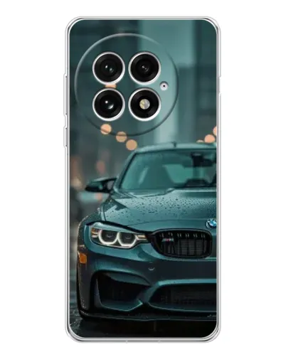 Чехол для OnePlus 13 с картинкой «BMW в огнях города»