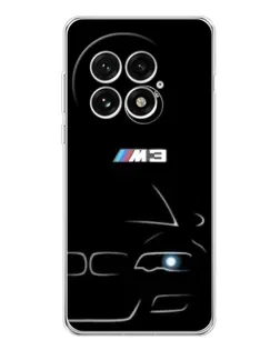 Чехол для OnePlus 13 с картинкой «Минималистичный принт BMW M3»