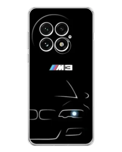 Чехол для OnePlus 13 с картинкой «Минималистичный принт BMW M3»