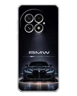 Чехол для OnePlus 13 с картинкой «BMW сквозь ночной город»