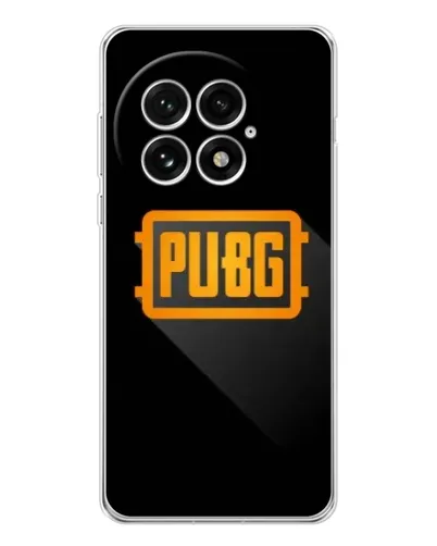 Чехол для OnePlus 13 с картинкой «PUBG — рамка лого»