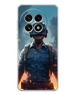 Чехол для OnePlus 13 с картинкой «PUBG — реалистичный герой»