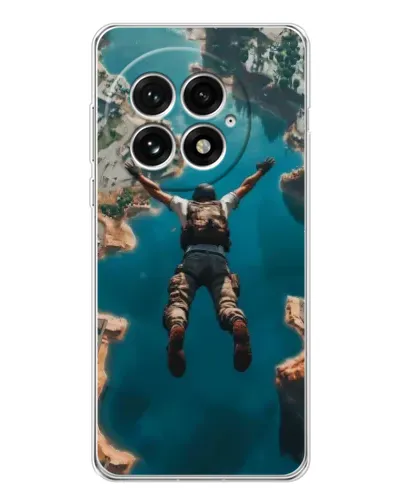 Чехол для OnePlus 13 с картинкой «PUBG — свободное падение»