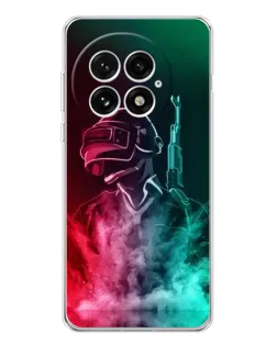 Чехол для OnePlus 13 с картинкой «PUBG — огненный воин»