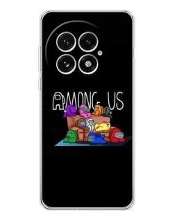 Чехол для OnePlus 13 с картинкой «Логотип Among Us» Чехол для OnePlus 13 с картинкой «Логотип Among Us»