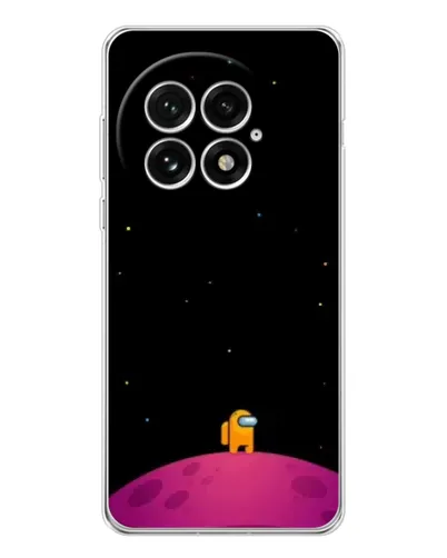Чехол для OnePlus 13 с картинкой «Одинокий герой на планете»