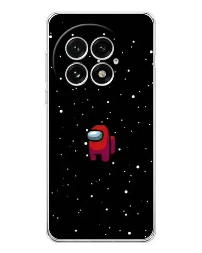 Чехол для OnePlus 13 с картинкой «Красный Among Us»