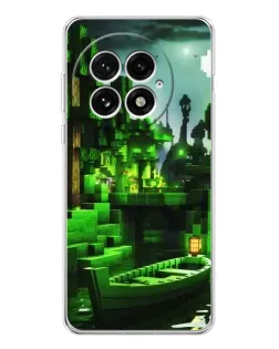 Чехол для OnePlus 13 с картинкой «Minecraft лесной пейзаж» Чехол для OnePlus 13 с картинкой «Minecraft лесной пейзаж»