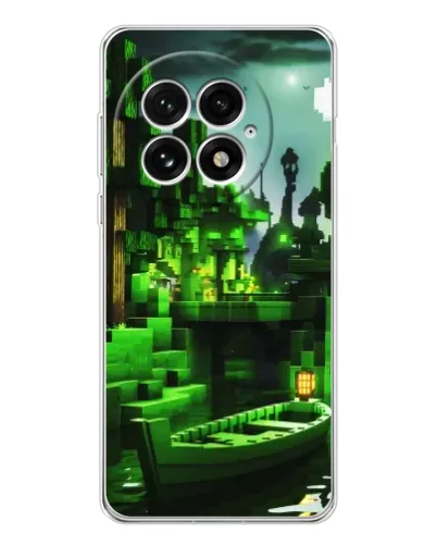 Чехол для OnePlus 13 с картинкой «Minecraft лесной пейзаж» Чехол для OnePlus 13 с картинкой «Minecraft лесной пейзаж»