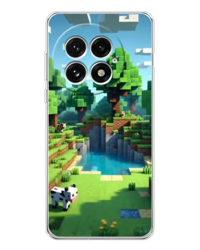 Чехол для OnePlus 13 с картинкой «Minecraft летний день» Чехол для OnePlus 13 с картинкой «Minecraft летний день»