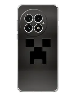 Чехол для OnePlus 13 с картинкой «Черный крипер градиент»
