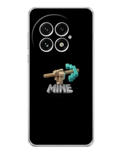 Чехол для OnePlus 13 с картинкой «Алмазная кирка» Чехол для OnePlus 13 с картинкой «Алмазная кирка»