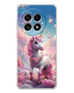Чехол для OnePlus 13 с картинкой «Единорог среди облаков»