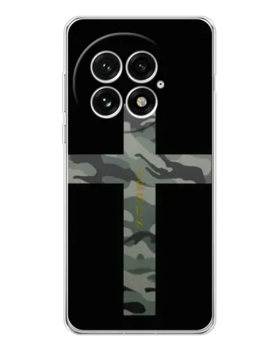 Чохол для OnePlus 13 з картинкою «Мілітарі Хрест» Чохол для OnePlus 13 з картинкою «Мілітарі Хрест»