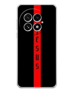 Чохол для OnePlus 13 з картинкою «Червона лінія віри»