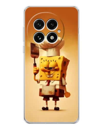 Чехол для OnePlus 13 с картинкой «Губка Боб повар»