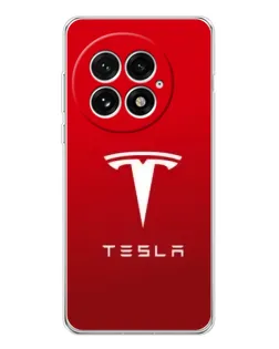 Чехол для OnePlus 13 с картинкой «Tesla Red Classic» Чехол для OnePlus 13 с картинкой «Tesla Red Classic»