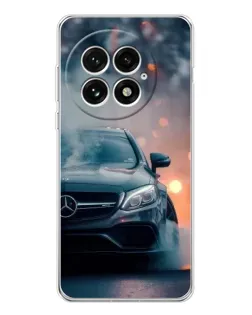 Чехол для OnePlus 13 с картинкой «Mercedes — ночной город» Чехол для OnePlus 13 с картинкой «Mercedes — ночной город»