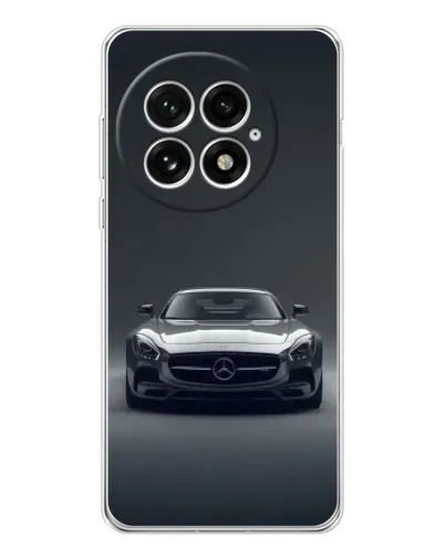 Чохол для OnePlus 13 з картинкою «Mercedes на чорному» Чохол для OnePlus 13 з картинкою «Mercedes на чорному»