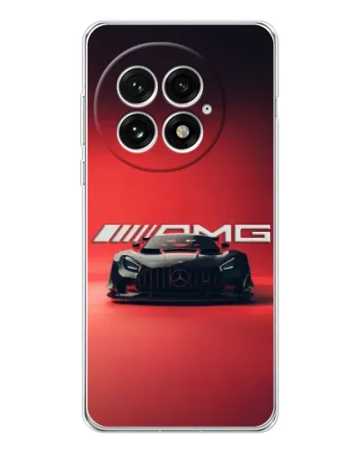 Чохол для OnePlus 13 з картинкою «Mercedes AMG — червона лінія» Чохол для OnePlus 13 з картинкою «Mercedes AMG — червона лінія»