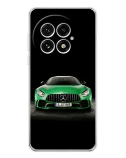 Чохол для OnePlus 13 з картинкою «Mercedes — неоновий лого»