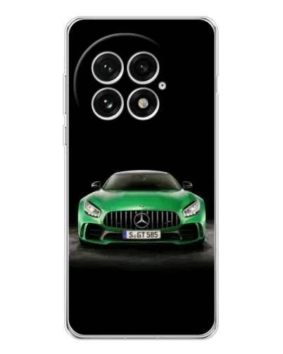 Чохол для OnePlus 13 з картинкою «Mercedes — неоновий лого» Чохол для OnePlus 13 з картинкою «Mercedes — неоновий лого»