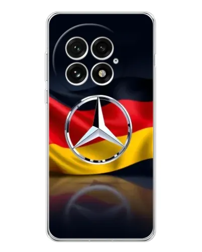 Чохол для OnePlus 13 з картинкою «Mercedes — прапор Німеччини» Чохол для OnePlus 13 з картинкою «Mercedes — прапор Німеччини»