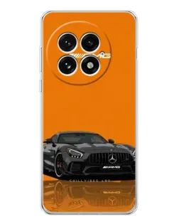 Чохол для OnePlus 13 з картинкою «Помаранчевий Mercedes AMG»