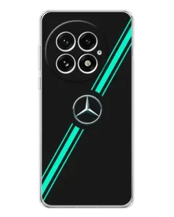 Чехол для OnePlus 13 с картинкой «Спортивные линии Mercedes»