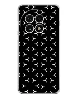 Чехол для OnePlus 13 с картинкой «Mercedes паттерн звезд»