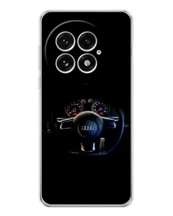 Чехол для OnePlus 13 с картинкой «Салон Audi — руль» Чехол для OnePlus 13 с картинкой «Салон Audi — руль»