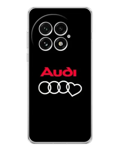 Чехол для OnePlus 13 с картинкой «Логотип Audi Heart» Чехол для OnePlus 13 с картинкой «Логотип Audi Heart»