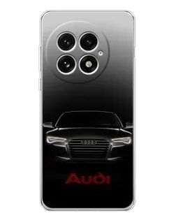 Чехол для OnePlus 13 с картинкой «Audi — градиентный контур»