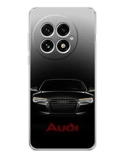 Чехол для OnePlus 13 с картинкой «Audi — градиентный контур» Чехол для OnePlus 13 с картинкой «Audi — градиентный контур»