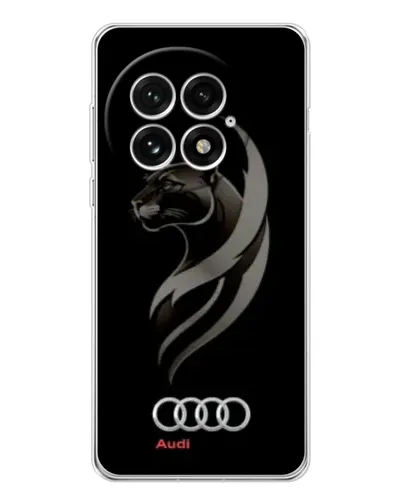 Чехол для OnePlus 13 с картинкой «Графика — пантера и Audi» Чехол для OnePlus 13 с картинкой «Графика — пантера и Audi»