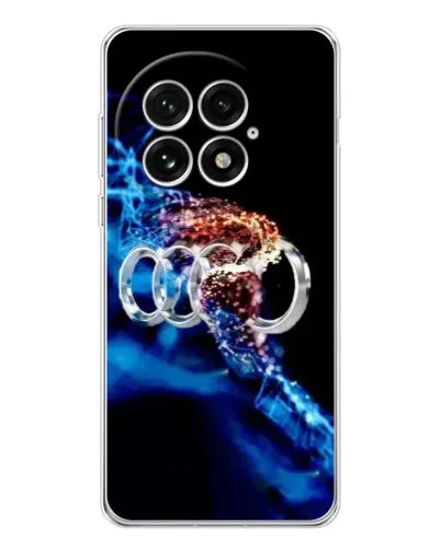 Чехол для OnePlus 13 с картинкой «Энергия лого Audi» Чехол для OnePlus 13 с картинкой «Энергия лого Audi»