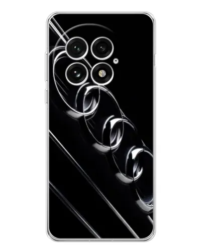 Чехол для OnePlus 13 с картинкой «Audi — абстрактные кольца» Чехол для OnePlus 13 с картинкой «Audi — абстрактные кольца»