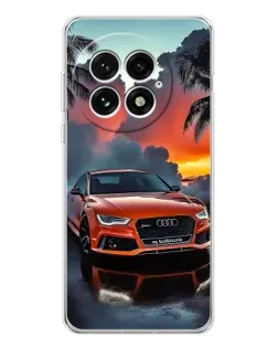 Чехол для OnePlus 13 с картинкой «Audi — закат»