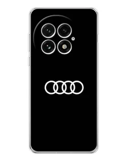 Чехол для OnePlus 13 с картинкой «Audi White Logo»