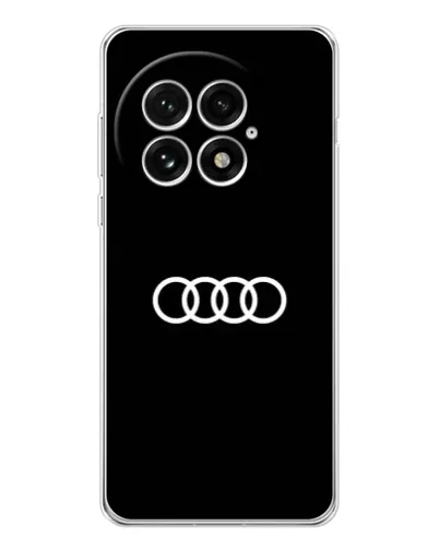 Чехол для OnePlus 13 с картинкой «Audi White Logo» Чехол для OnePlus 13 с картинкой «Audi White Logo»