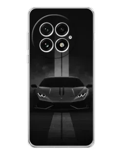 Чехол для OnePlus 13 с картинкой «Lamborghini симметрия дорог»