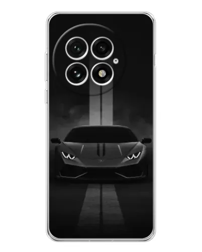 Чехол для OnePlus 13 с картинкой «Lamborghini симметрия дорог»