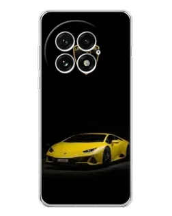 Чехол для OnePlus 13 с картинкой «Lamborghini желтый акцент»