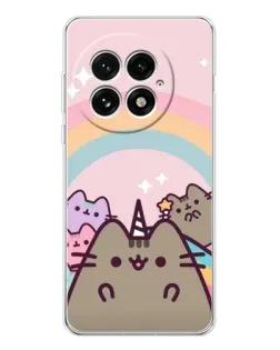 Чехол для OnePlus 13 с картинкой «Единорог Pusheen» Чехол для OnePlus 13 с картинкой «Единорог Pusheen»