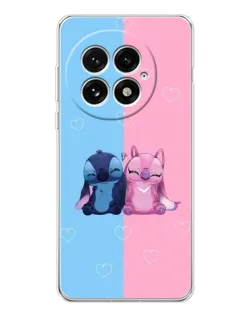 Чохол для OnePlus 13 з картинкою «Stitch та Angel Love»