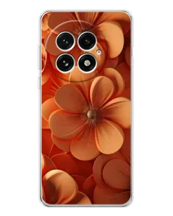 Чехол для OnePlus 13 с картинкой «Оранжевый макро цветок» Чехол для OnePlus 13 с картинкой «Оранжевый макро цветок»