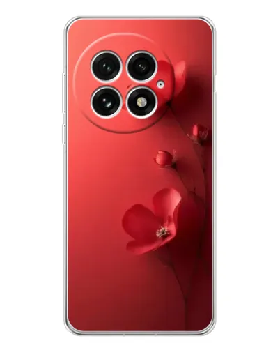 Чехол для OnePlus 13 с картинкой «Маковые соцветия»