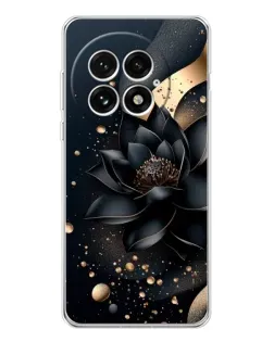 Чехол для OnePlus 13 с картинкой «Черный лотос» Чехол для OnePlus 13 с картинкой «Черный лотос»